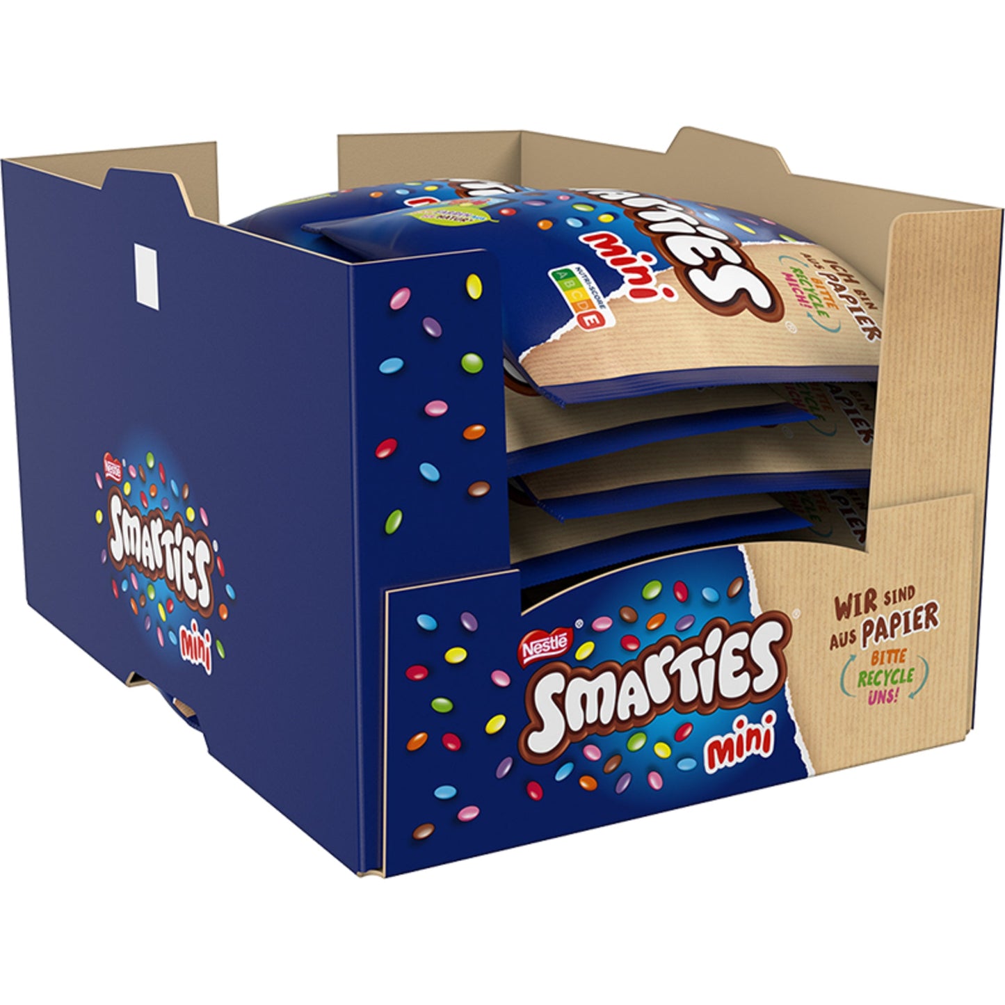 SMARTIES® Schokolade Mini 13 x 14,4 g/Pack.