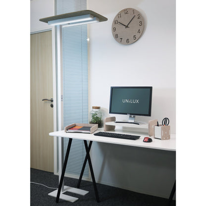 UNILUX Stehleuchte NEXUS E 54 kWh/1.000h LED weiß