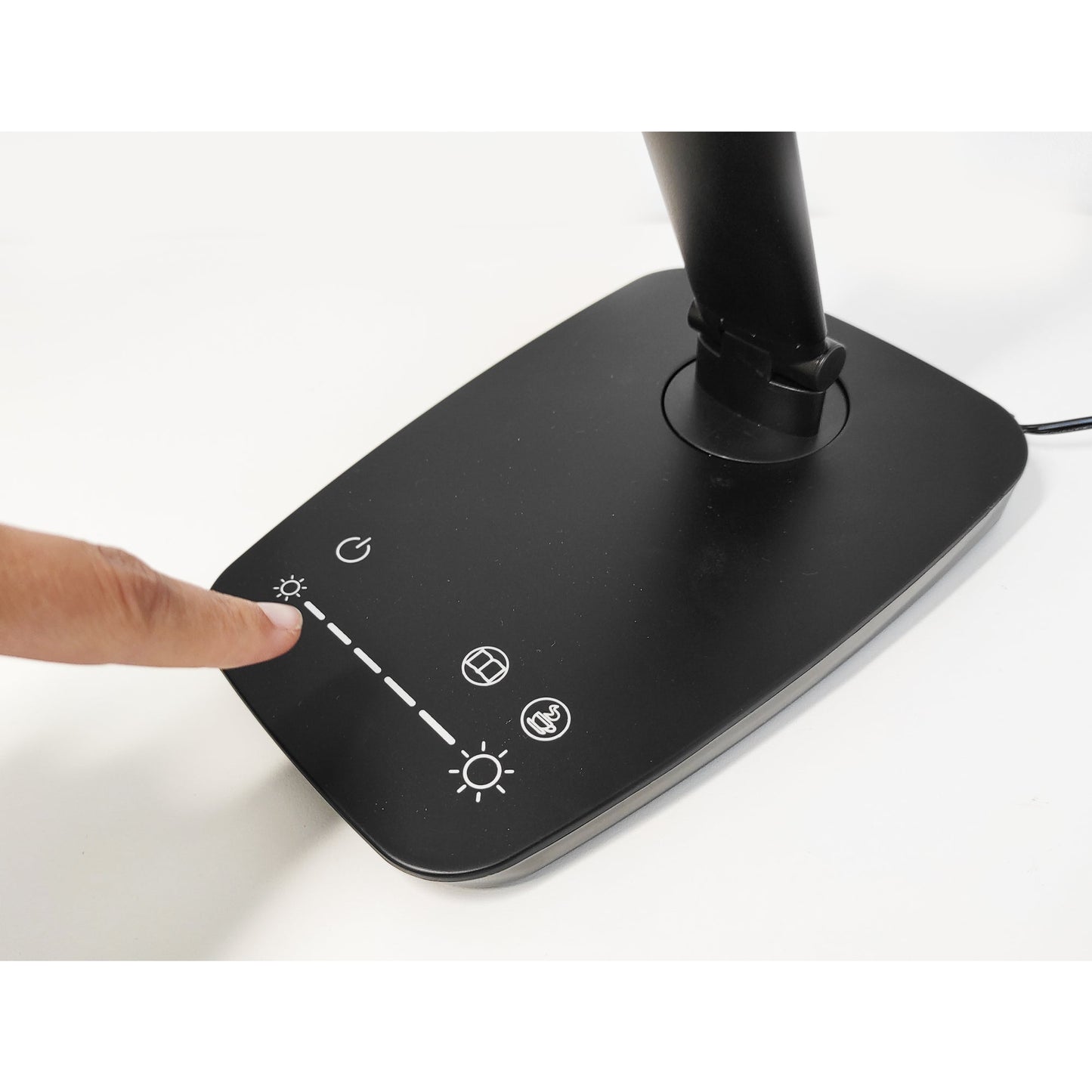 UNILUX Tischleuchte TWIST E 14 kWh/1.000h Netzbetrieb schwarz