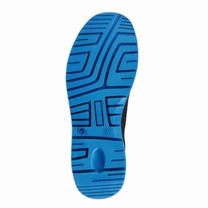 RUNNEX® Sicherheitsschuhe SportStar 40 S1PS Polyestergewebe/TPU-Kappen schwarz/blau
