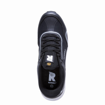 RUNNEX® Sicherheitsschuhe SportStar 38 S1PS Microfasermaterial/Textileinsätze/TPU-Besätze schwarz/weiß