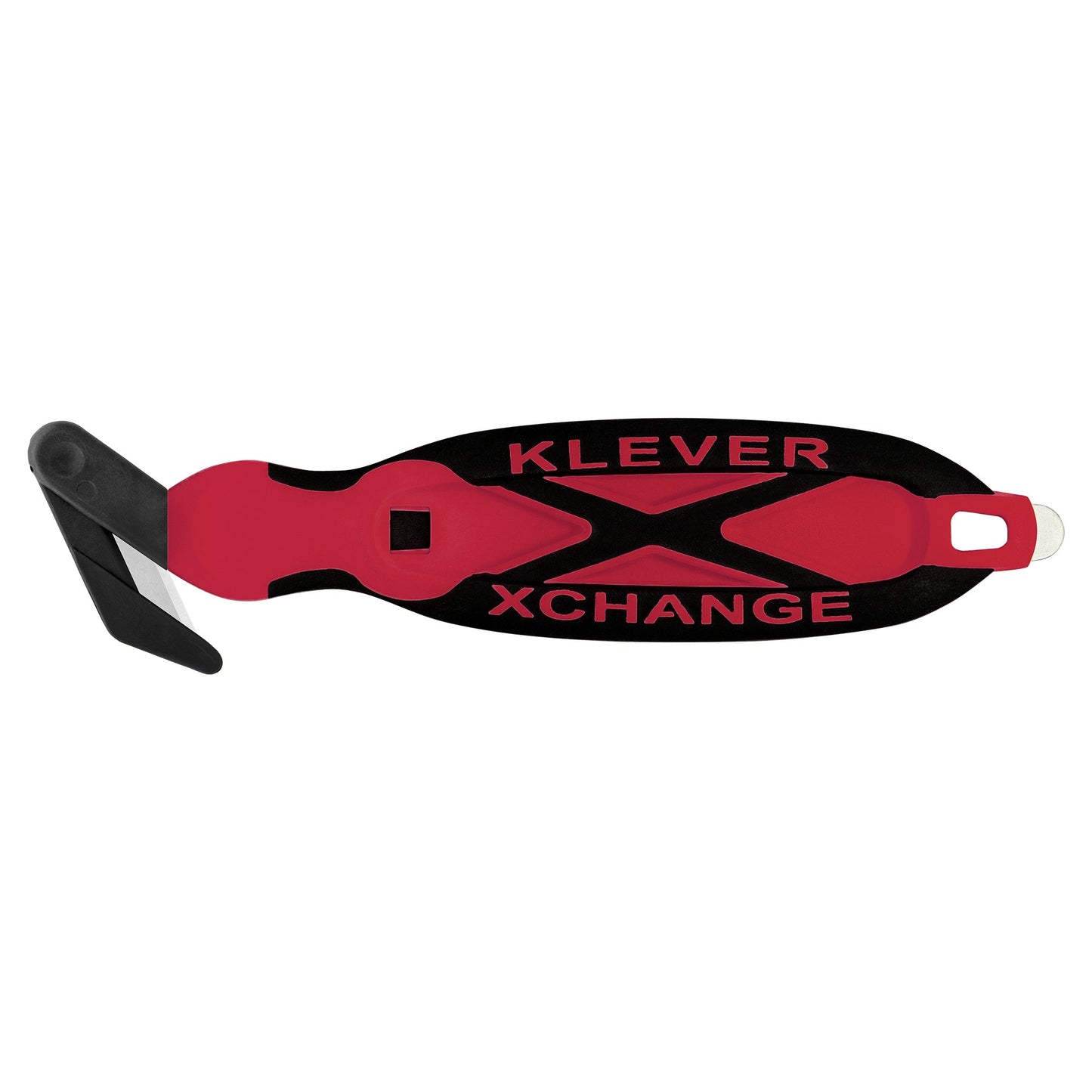 Sicherheitsmesser KLEVER XCHANGE 35 Mehrweg 8mm Stahl rot