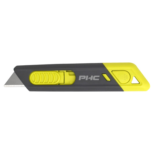 Sicherheitsmesser Pacific MettiT Mehrweg Metall grau/gelb