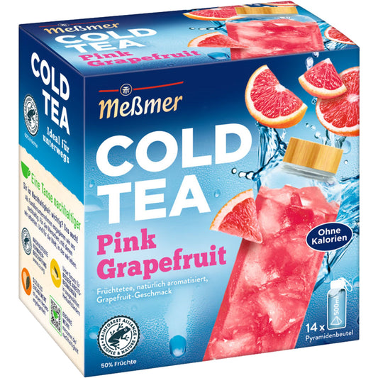 Meßmer Tee Cold Tea Pink Grapefruit 14 Btl./Pack.