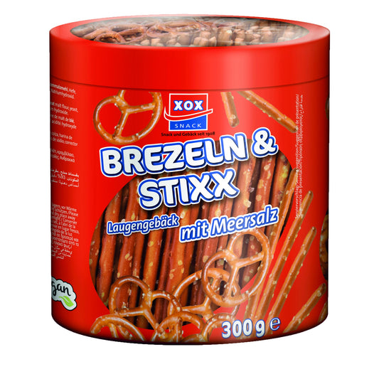 Gebäck Brezeln & Stixx 300 g/Pack.