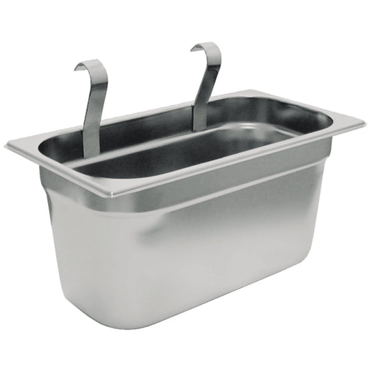 APS Bestecksammler GN 1/3 17,5 x 19 x 32,5 cm (B x H x T) Edelstahl edelstahl
