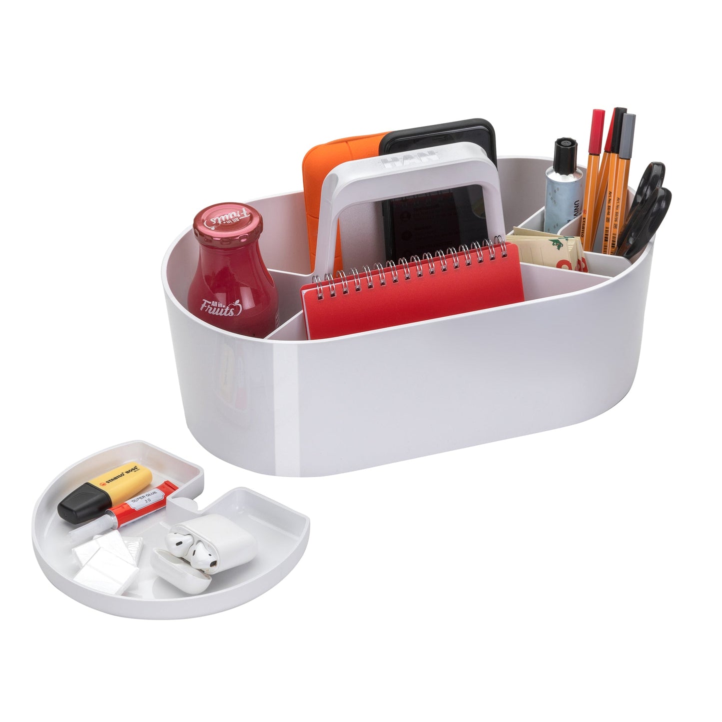 HAN Organisationsbox LOFT 32,9 x 17,5 x 17,9 cm (B x H x T) ABS Kunststoff snow white