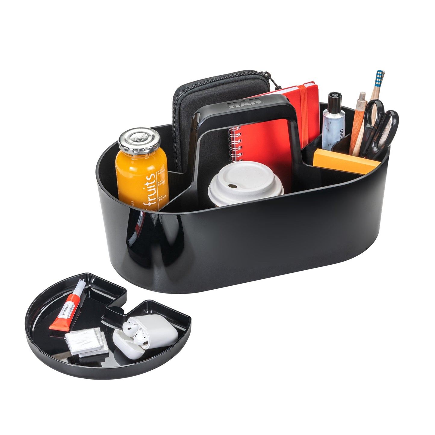 HAN Organisationsbox LOFT 32,9 x 17,5 x 17,9 cm (B x H x T) ABS Kunststoff jet black