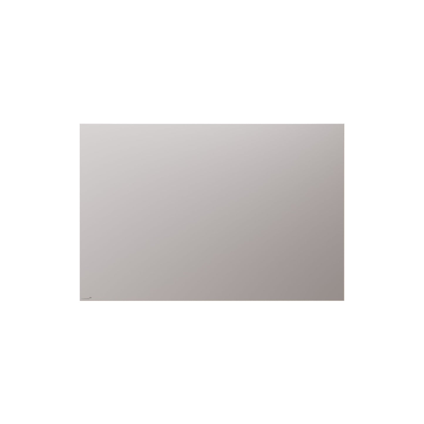Legamaster Glasboard matte 150 x 100 x 0,4 cm (B x H x T) Tafel magnethaftend inkl. zwei superstarke Magnete (Ø 20 mm), ein Glasboardmarker edding95 Sicherheitsglas warmgrau