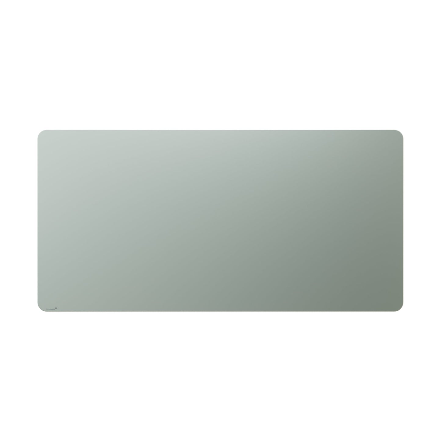 Legamaster Glasboard matte 200 x 100 x 0,4 cm (B x H x T) Tafel magnethaftend inkl. zwei superstarke Magnete (Ø 20 mm), ein Glasboardmarker edding95 Sicherheitsglas salbeigrün