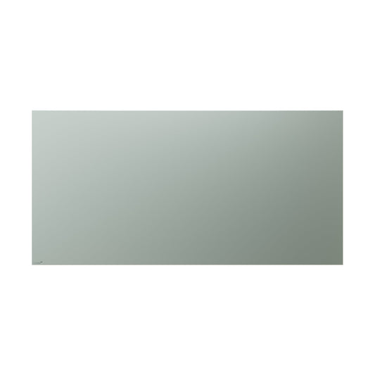 Legamaster Glasboard matte 200 x 100 x 0,4 cm (B x H x T) Tafel magnethaftend inkl. zwei superstarke Magnete (Ø 20 mm), ein Glasboardmarker edding95 Sicherheitsglas salbeigrün