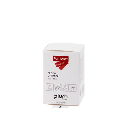 PLUM Verband Pull1Aid Blood Stopper 4in1-Mini 7,5 x 12 cm (B x L) 3 St./Pack.
