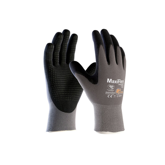 ATG® Arbeitshandschuhe MaxiFlex® EnduranceT 9 II Nylon, Spandex grau/schwarz
