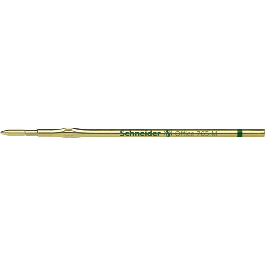 Schneider Kugelschreibermine Office 765 Schneider Kugelschreiber Office, Fave, K 15 0,5mm M grün X20 dokumentenecht 10 St./Pack.