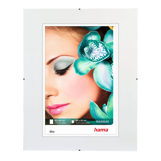 Hama Bilderrahmen Clip-Fix 60 x 84 cm (B x H) 40 x 60 cm (B x H) Polystyrol transparent