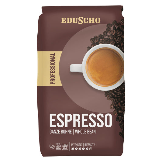 EDUSCHO Espresso Professional kräftig, intensiv ganze Bohne 1.000 g/Pack.