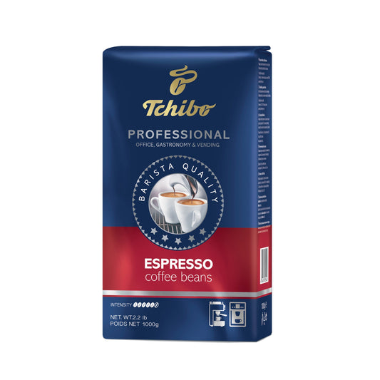 Tchibo Espresso Professional intensiv ganze Bohne 1.000 g/Pack.