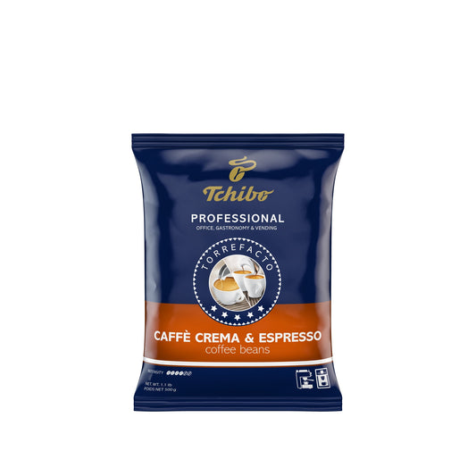 Tchibo Espresso Professional Caffè Crema & Espresso ganze Bohne 500 g/Pack.