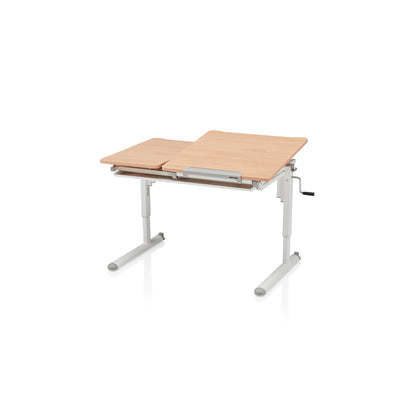 KETTLER Schreibtisch Maße: 1.095 x 535-820 x 715 mm (B x H x T) Spanplatte, melaminharzbeschichtet buche