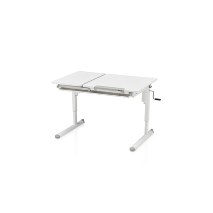 KETTLER Schreibtisch Maße: 1.095 x 535-820 x 715 mm (B x H x T) Spanplatte, melaminharzbeschichtet alpinweiß
