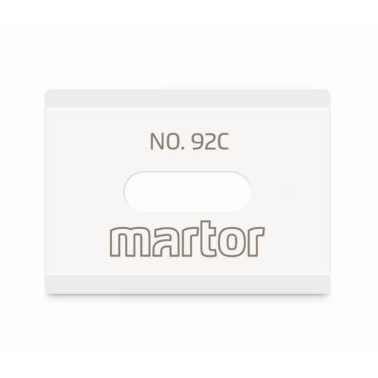 MARTOR Ersatzklinge Sicherheitsmesser NR. 92C Martor SECUNORM 185, -SECUPRO MARTEGO, -SECUPRO MERAK, -SECUMAX 320 Keramik rostfrei 2 St./Pack.
