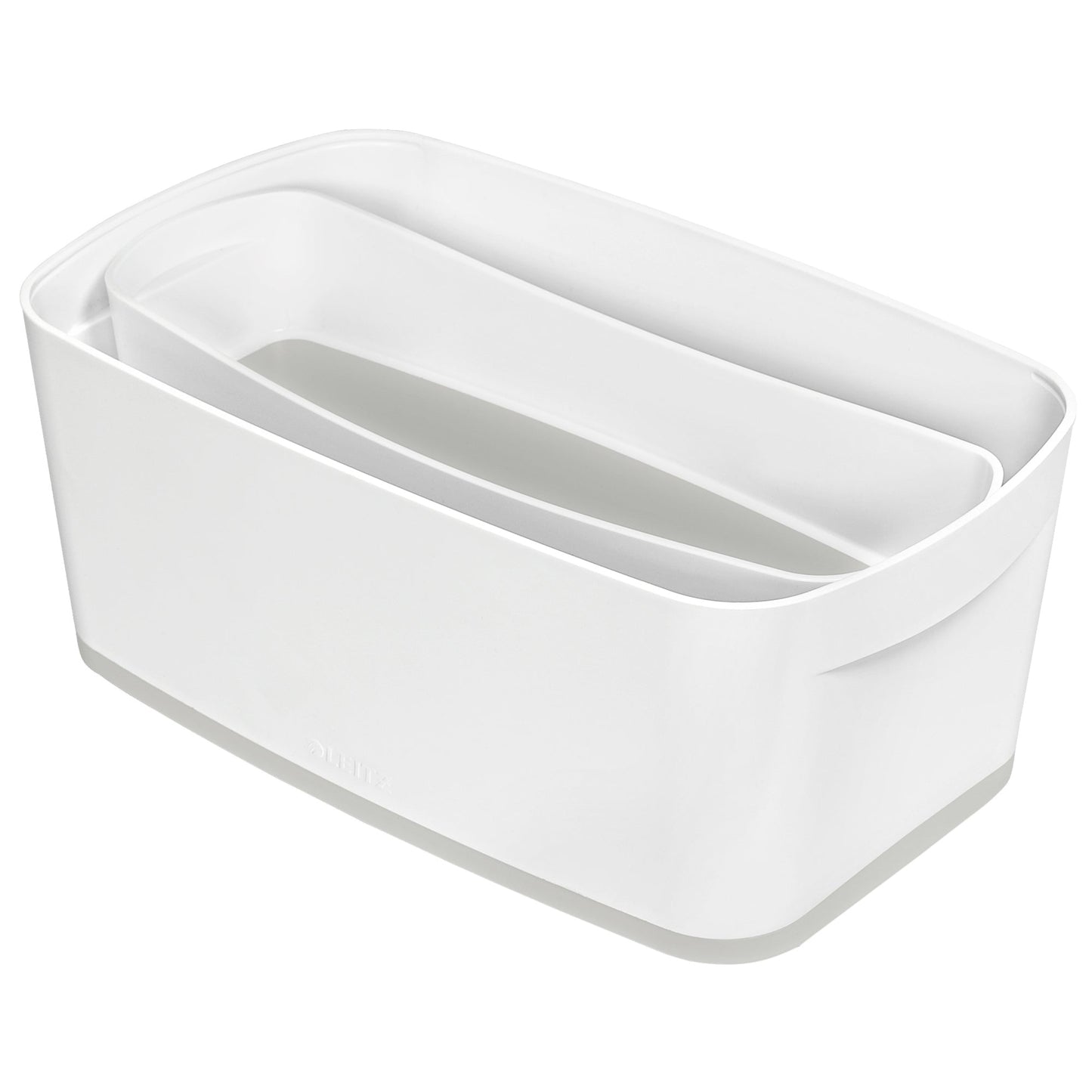 Leitz Aufbewahrungsbox MyBox® 31,8 x 12,8 x 19,1 cm (B x H x T) DIN A5 5l ABS Kunststoff weiß/grau