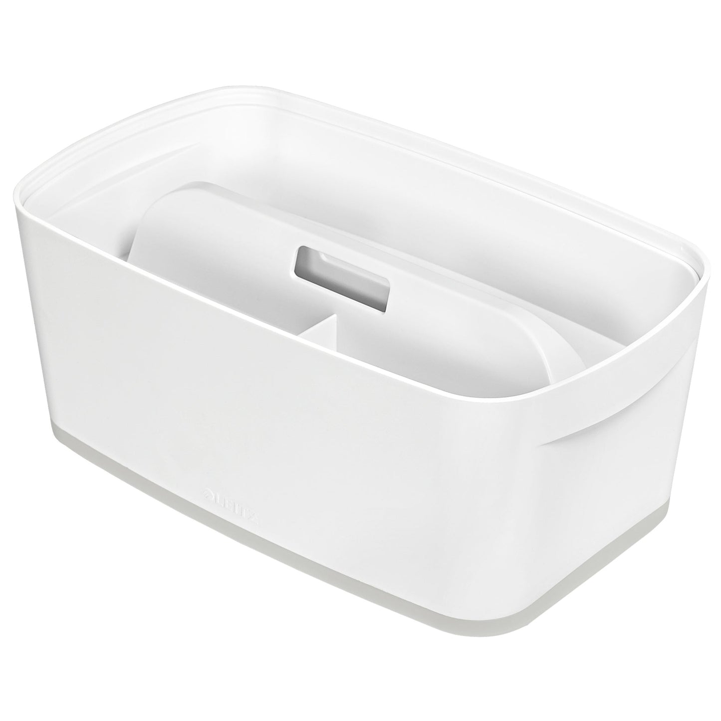 Leitz Aufbewahrungsbox MyBox® 31,8 x 12,8 x 19,1 cm (B x H x T) DIN A5 5l ABS Kunststoff weiß/grau