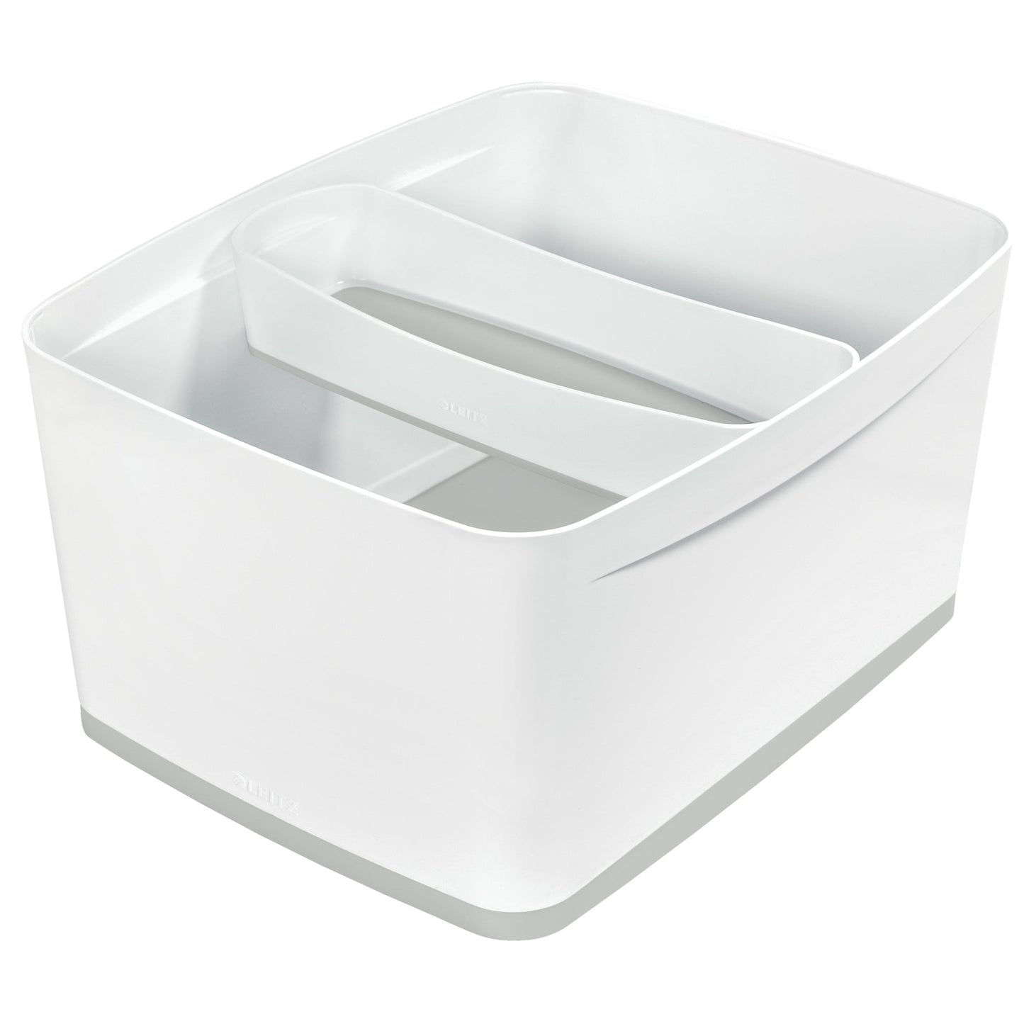 Leitz Aufbewahrungsbox MyBox® 31,8 x 19,8 x 38,5 cm (B x H x T) DIN A4 18l ABS Kunststoff weiß/grau