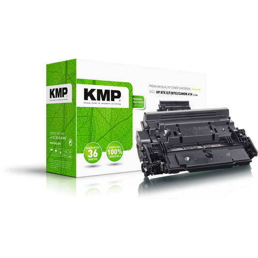 KMP Toner kein Originalzubehör Kompatibel mit: HP 87X H-T238X ca. 18.000 Seiten schwarz