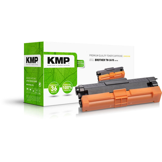 KMP Toner kein Originalzubehör Kompatibel mit: Brother TN-2410 B-T115 ca. 1.200 Seiten schwarz