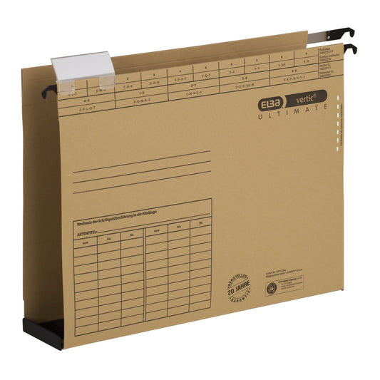 ELBA Hängesammler vertic® ULTIMATE® DIN A4 Karton naturbraun