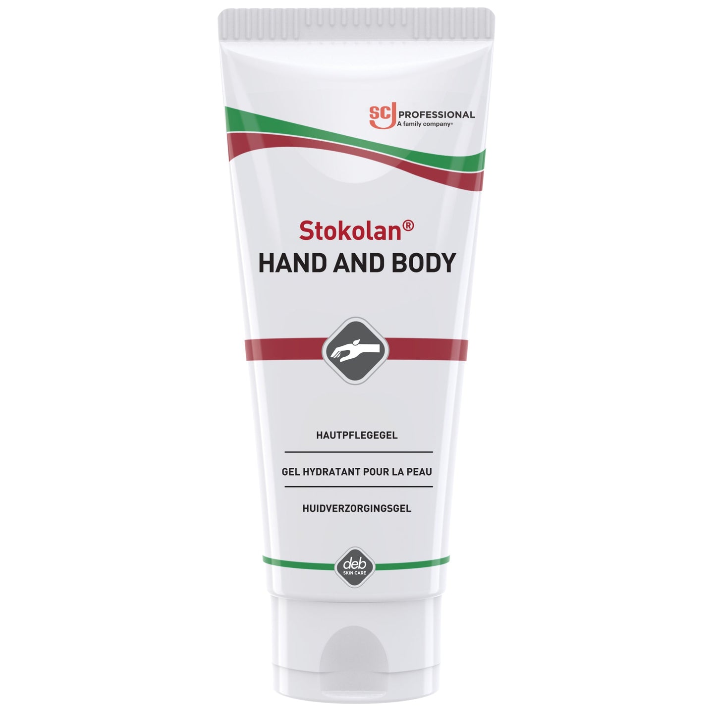 SC Johnson PROFESSIONAL Hautpflegecreme Stokolan® HAND & BODY parfümiert dermatologisch getestet silikonfrei Tube 0,1l