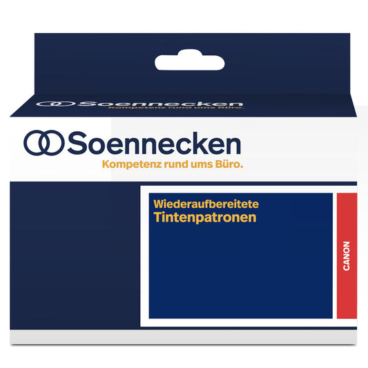 Soennecken Tintenpatrone kein Originalzubehör Kompatibel mit: Canon PGI525/CLI526 80178 ca. 605 Seiten schwarz, ca. 3 x 850 Seiten farbig schwarz, mehrfarbig 5 St./Pack.