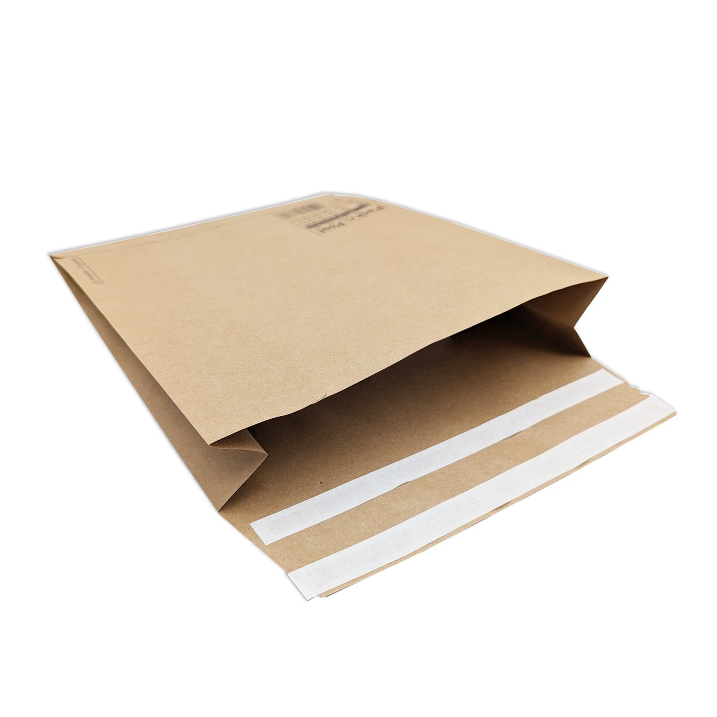 Faltentasche eCommerce 300 x 370 mm (B x H) ohne Fenster 110g/m² mit Haftklebung Kraftpapier, 70 % recycelt braun 250 St./Pack.