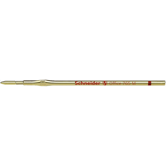 Schneider Kugelschreibermine Office 765 Schneider Kugelschreiber Office, Fave, K 15 0,5mm M rot X20 dokumentenecht 10 St./Pack.