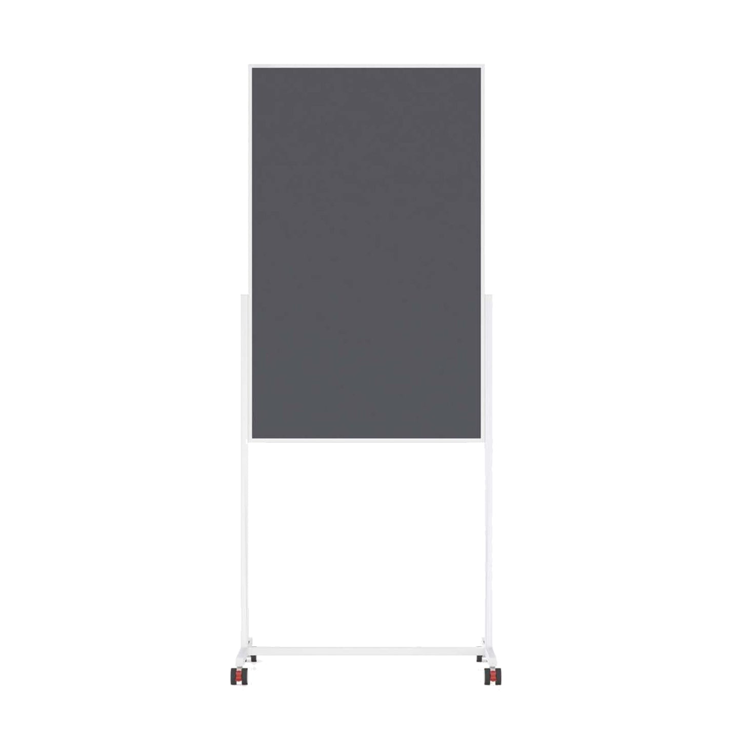 magnetoplan® Multifunktionstafel Universal 3-in-1 75 x 120 cm (B x H) Stahl Material der Pinnfläche: PET, 100 % recycelt grau