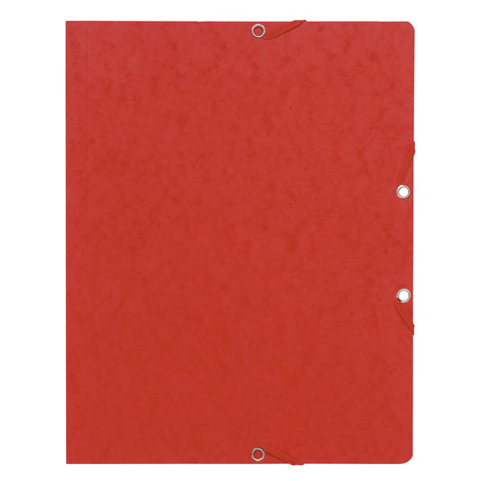 Exacompta Eckspanner DIN A4 Karton rot 10 St./Pack.