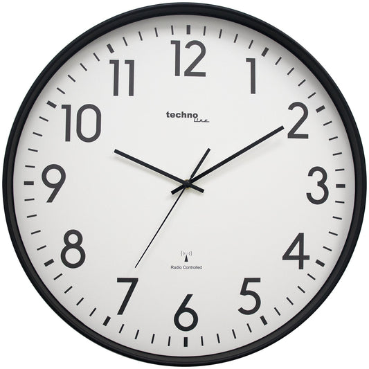 technoline® Funkuhr WT 8998 50,5cm Kunststoff