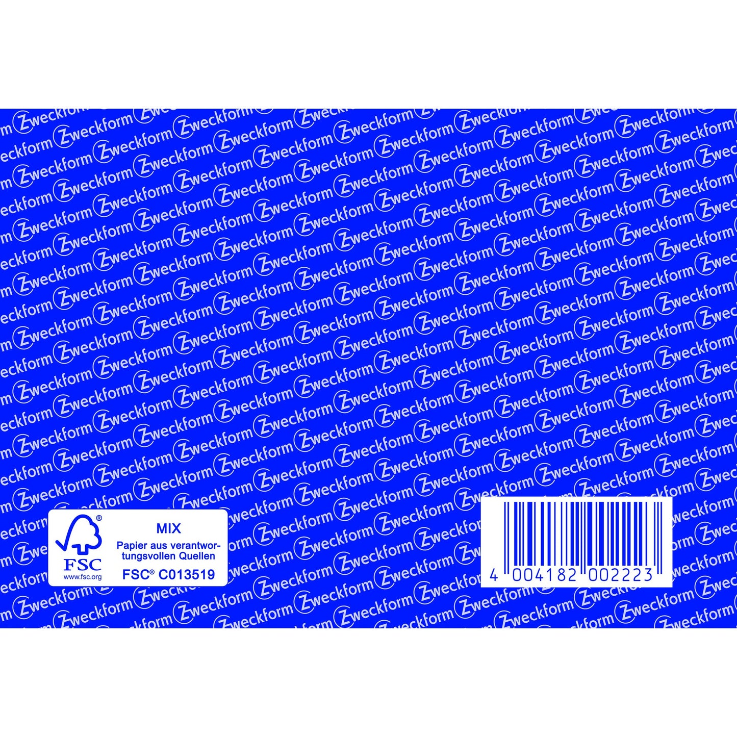 Avery Zweckform Fahrtenbuch 222 DIN A6 quer PKW blau 56 Bl.