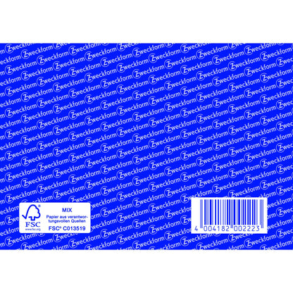 Avery Zweckform Fahrtenbuch 222 DIN A6 quer PKW blau 56 Bl.