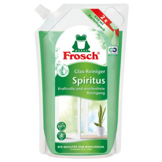 Frosch Glasreiniger Spiritus frei von Mikroplastik 7 Kunststoff 0,95l