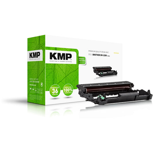 KMP Trommel Kompatibel mit: Brother DR-2200 B-DR22 ca. 12.000 Seiten schwarz