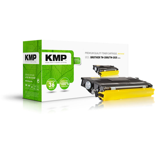 KMP Toner kein Originalzubehör Kompatibel mit: Brother TN-2000 B-T16 ca. 5.000 Seiten schwarz