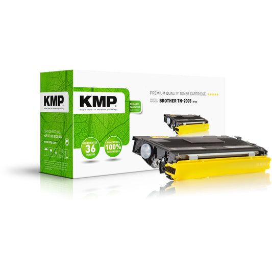 KMP Toner kein Originalzubehör Kompatibel mit: Brother TN-2005 B-T23 ca. 1.500 Seiten schwarz