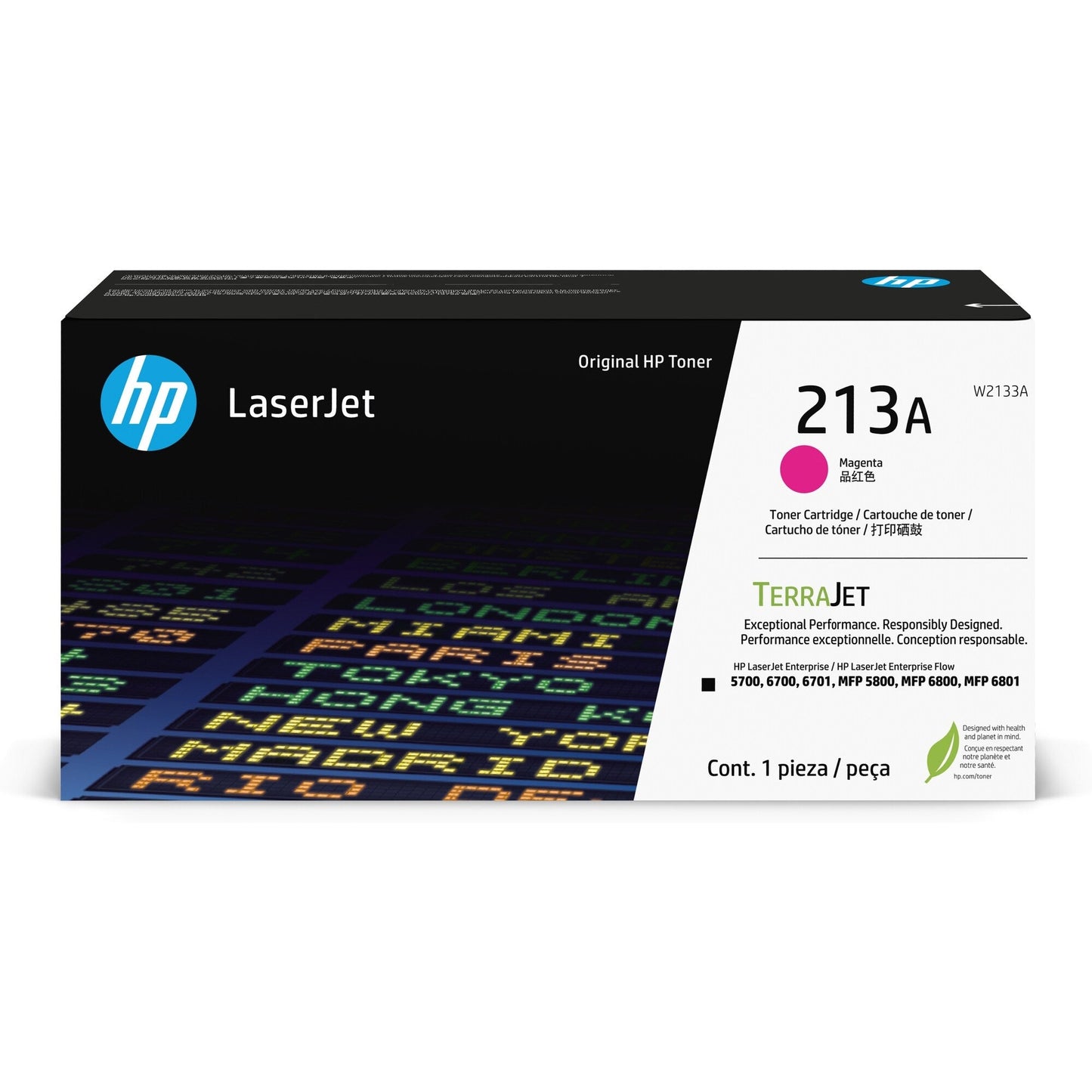 HP Toner Originalzubehör 213A ca. 3.000 Seiten magenta