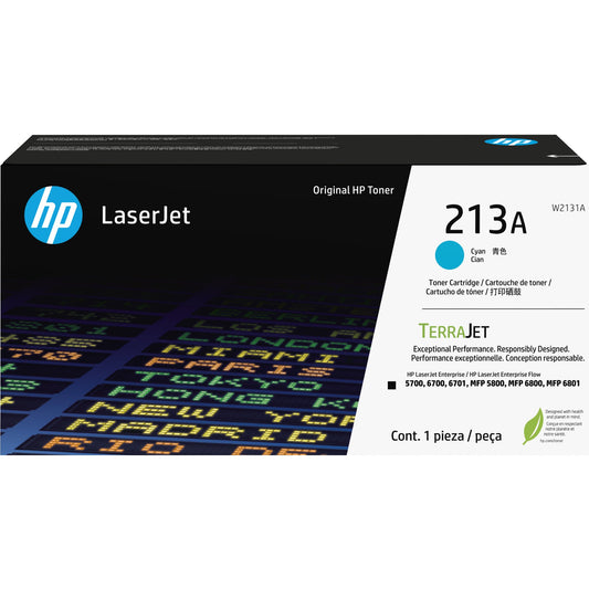 HP Toner Originalzubehör 213A ca. 3.000 Seiten cyan