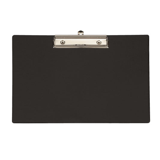 MAUL Klemmbrett 32 x 23 cm (B x H) DIN A4 quer Karton, Folienüberzug schwarz