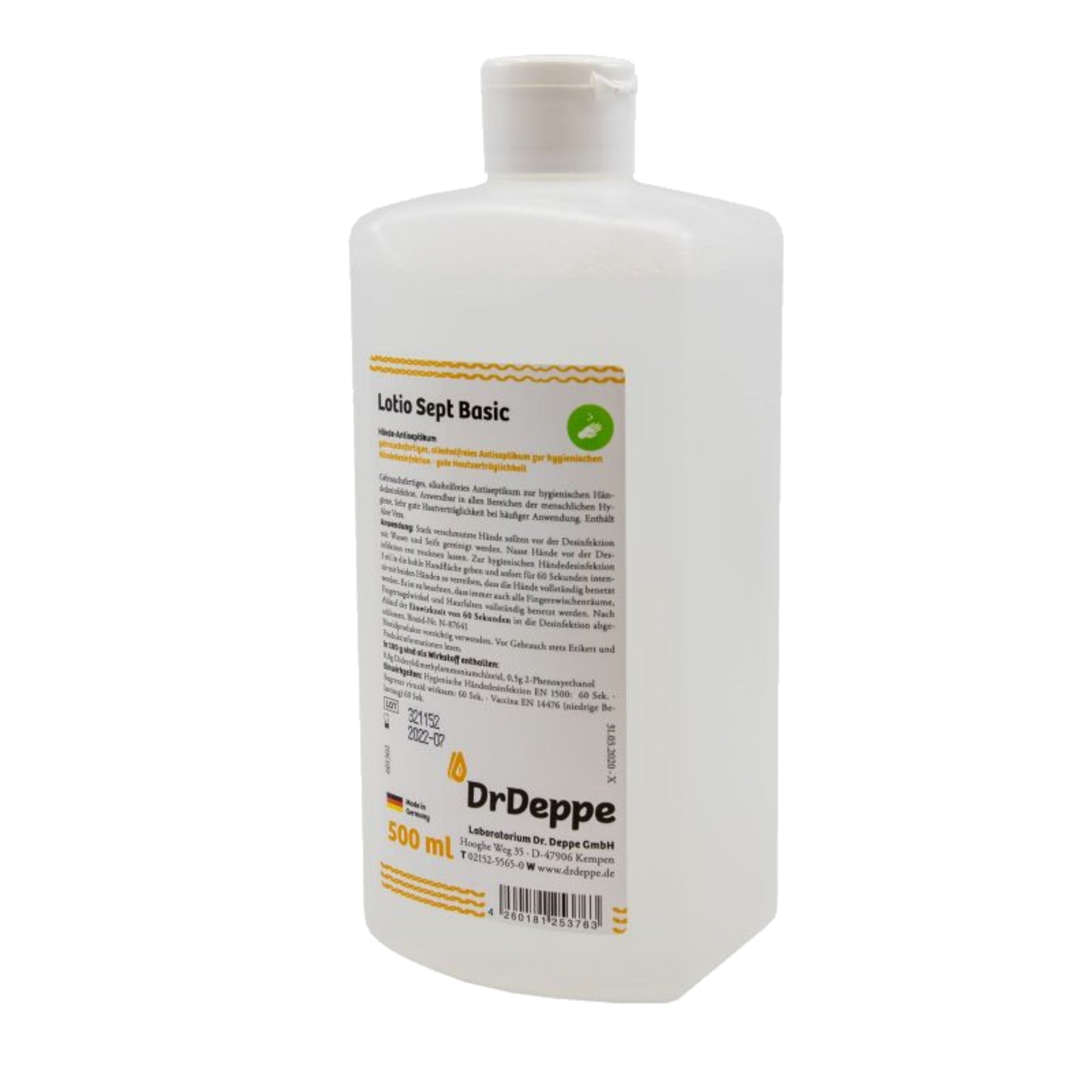 Dr. Deppe Handdesinfektion Lotio Sept Basic flüssig 0,5l