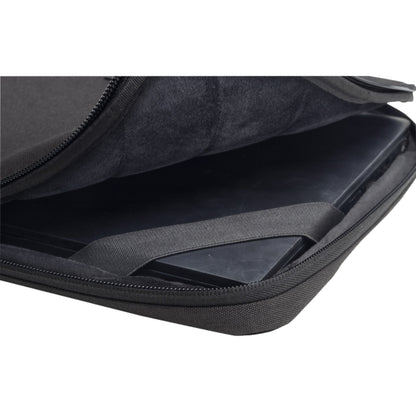 Exacompta Notebookhülle Sleeve 41 x 31 x 2,5 cm (B x H x T) Minifronttasche mit Reißverschluss Polyester, 100 % recycelt business schwarz