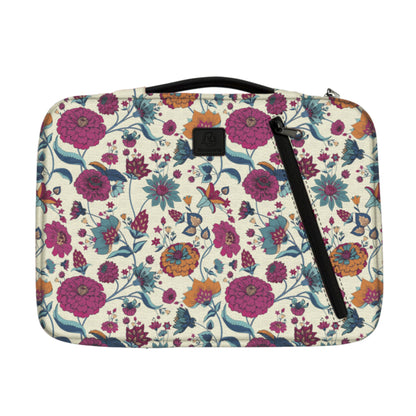 Exacompta Notebookhülle Sleeve 37 x 28 x 2,5 cm (B x H x T) Minifronttasche mit Reißverschluss Polyester, 100 % recycelt mehrfarbig